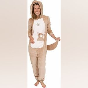 NWT Secret Treasures Kangaroo Fuzzy Onesie